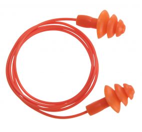 Reusable Corded TPR Ear Plug (50 pairs) (EP04)