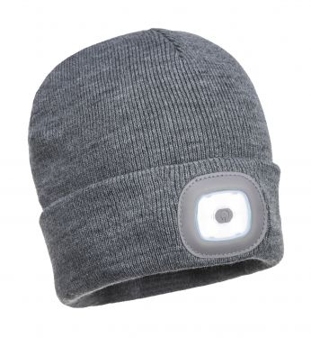 Click Here To Enlarge This Photo Of Rechargeable Twin LED Beanie (B028)