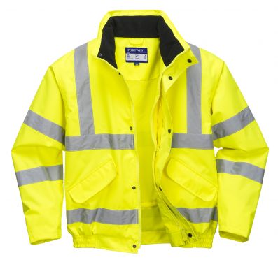 Click Here To Enlarge This Photo Of Portwest Hi-Vis Breathable Mesh Lined Jacket (RT62)