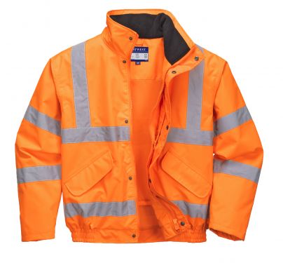 Click Here To Enlarge This Photo Of Portwest Hi-Vis Breathable Mesh Lined Jacket (RT62)