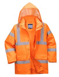 Portwest Hi-Vis Breathable Traffic Jacket (Interactive) (RT63)