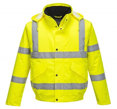 Click Here To Enlarge This Photo Of Hi-Vis Bomber Jacket (S463)