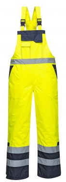 Click Here To Enlarge This Photo Of Contrast Bib & Brace - Lined (S489)