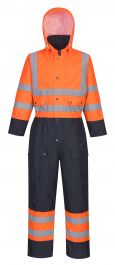 Hi-Vis Contrast Coverall - Lined (S485)