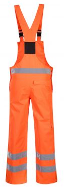 Click Here To Enlarge This Photo Of Portwest Hi-Vis Bib & Brace - Unlined (S388)