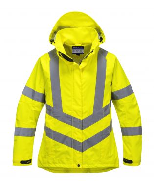 Click Here To Enlarge This Photo Of Portwest Hi-Vis Ladies Breathable Jacket (LW70)