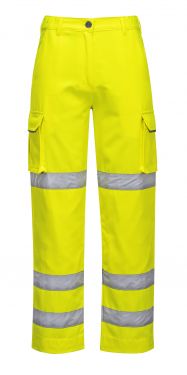 Click Here To Enlarge This Photo Of Portwest Hi-Vis Ladies Trousers (LW71)