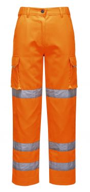 Click Here To Enlarge This Photo Of Portwest Hi-Vis Ladies Trousers (LW71)