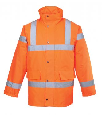 Click Here To Enlarge This Photo Of Portwest Hi-Vis Traffic Jacket (S460)