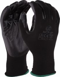 Nitrile coated polyester Glove NCP-B (Pack Of 10)