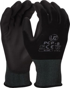 Click Here To Enlarge This Photo Of PU Coated Polyester Glove PCP-B (Pack Of 10)