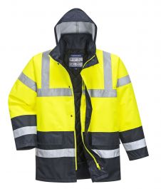Hi-Vis Contrast Traffic Jacket (S466)