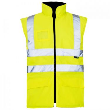 Click Here To Enlarge This Photo Of Supertouch Hi Vis Breathable Interactive Bodywarmer