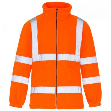 Click Here To Enlarge This Photo Of Supertouch Hi Vis Fleece Jacket