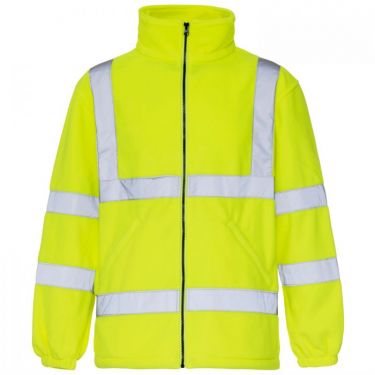 Click Here To Enlarge This Photo Of Supertouch Hi Vis Fleece Jacket