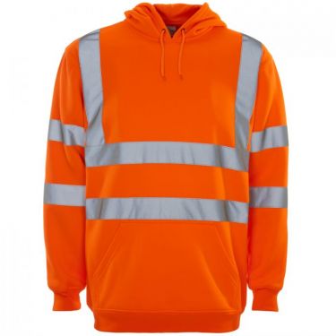 Click Here To Enlarge This Photo Of Supertouch Hi Vis Hooded Sweatshirt