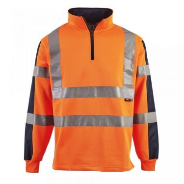 Click Here To Enlarge This Photo Of Supertouch Hi Vis 2 Tone Rugby Shirt