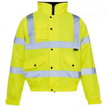 Click Here To Enlarge This Photo Of Supertouch Hi Vis Standard Storm Bomber Jacket