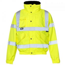Supertouch Hi Vis Breathable 2 in 1 Bomber Jacket