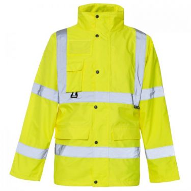 Click Here To Enlarge This Photo Of Supertouch Hi Vis Breathable Jacket