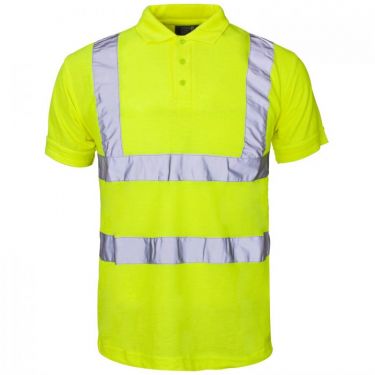 Click Here To Enlarge This Photo Of Supertouch Hi Vis Polo Shirt