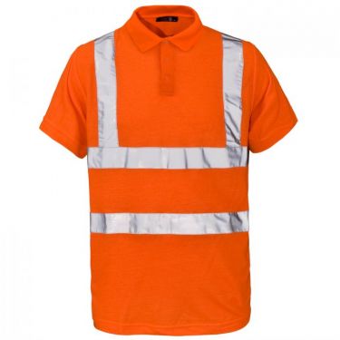 Click Here To Enlarge This Photo Of Supertouch Hi Vis Polo Shirt