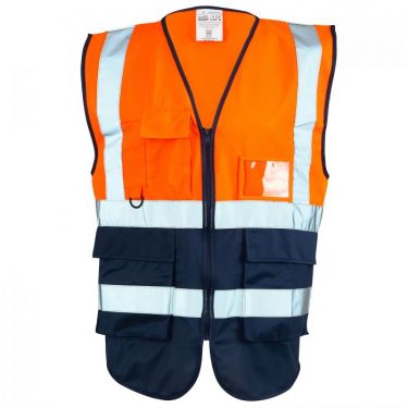 Click Here To Enlarge This Photo Of Supertouch Hi Vis 2 Tone Executive Vest