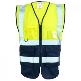 Supertouch Hi Vis 2 Tone Executive Vest