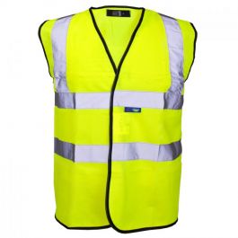 Supertouch Hi Vis Velcro Vest