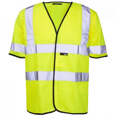 Click Here To Enlarge This Photo Of Supertouch Hi Vis Short Sleeved Vest