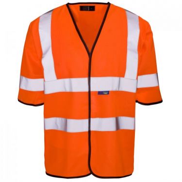 Click Here To Enlarge This Photo Of Supertouch Hi Vis Short Sleeved Vest