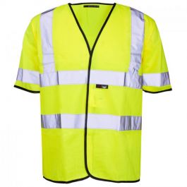 Supertouch Hi Vis Short Sleeved Vest