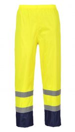 Hi-Vis Classic Contrast Rain Trouser (H444)