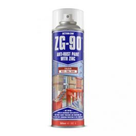ZG90 Rapid Dry Galvanise Silver & Colours Satin Finish Red (Box Of 15)