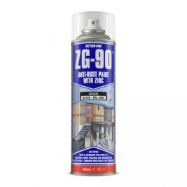 ZG90 Rapid Dry Galvanise Silver & Colours Satin Finish Black (Box Of 15)