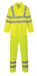 Hi-Vis Poly-Cotton Coverall (E042)