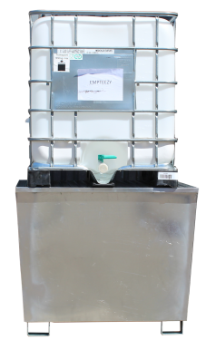 Click Here To Enlarge This Photo Of GALVANISED SINGLE IBC SPILL PALLET (F3100121)