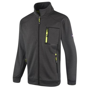 Click Here To Enlarge This Photo Of Lee Cooper Bonded Fleece Sweat Jacket